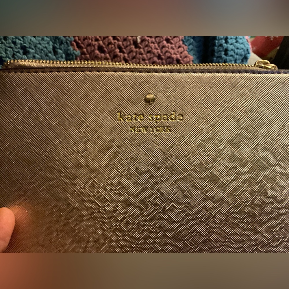 Kate Spade Gold Wristlet - Picture 6 of 6